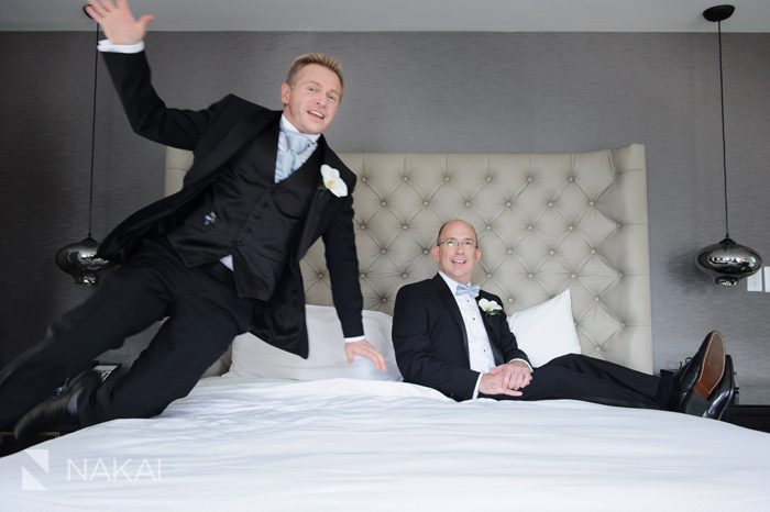 chicago gay wedding picture