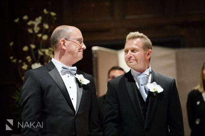 gay wedding ceremony picture chicago intercontinental