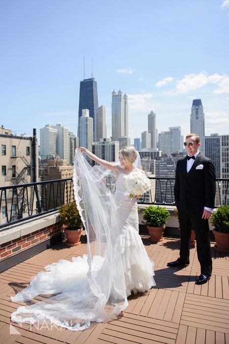 public hotel chicago wedding photos
