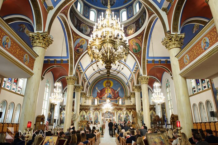 chicago greek orthodox wedding photos