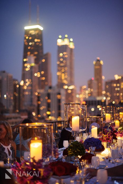 hmr designs chicago public hotels photo rehearsal dinner rooftop