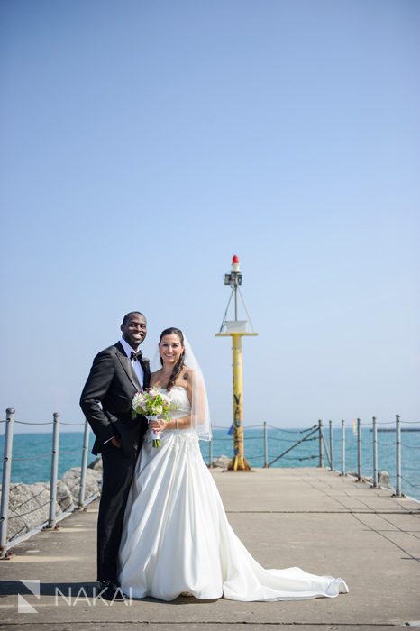 evanston wedding photos lake michigan