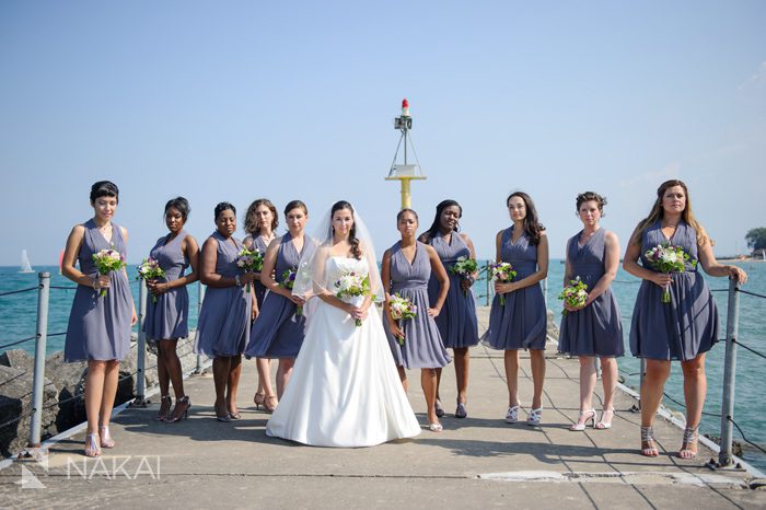 evanston wedding photos lake michigan