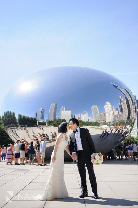 the-bean-cloud-gate-millennium-park-wedding-photos-nakai-photography-002