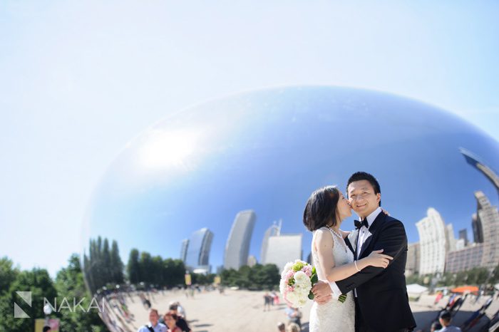 the-bean-cloud-gate-millennium-park-wedding-photos-nakai-photography-003