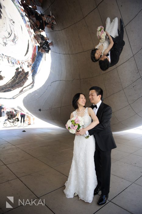 the-bean-cloud-gate-millennium-park-wedding-photos-nakai-photography-004