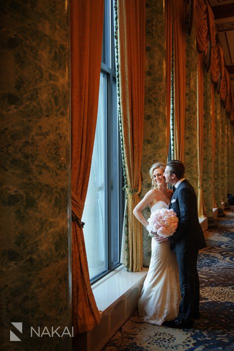 chicago luxury wedding photographer drake hotel picture