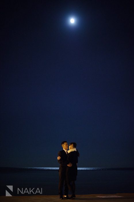 creative chicago engagement pictures