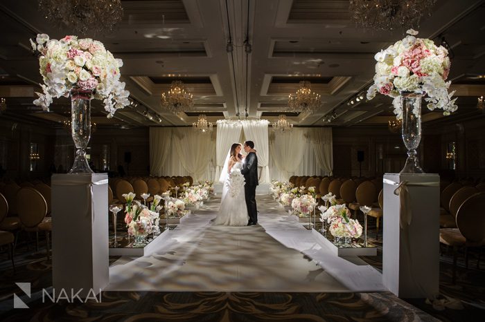 chicago four seasons luxury wedding photographer flower firm photos