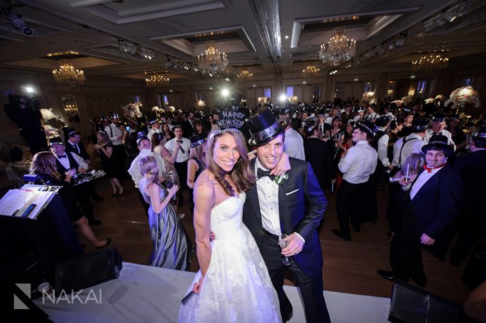 nye four seasons chicago wedding photo