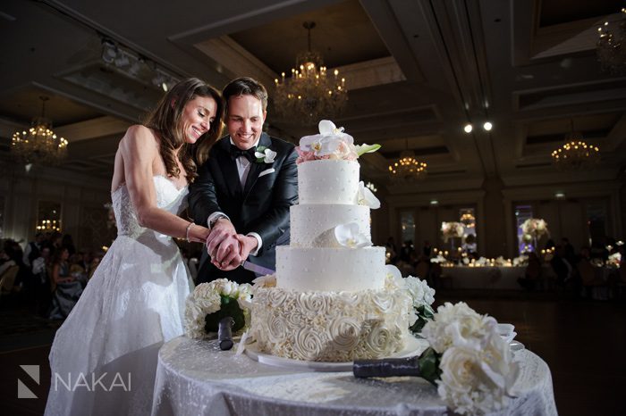  four seasons chicago wedding photo