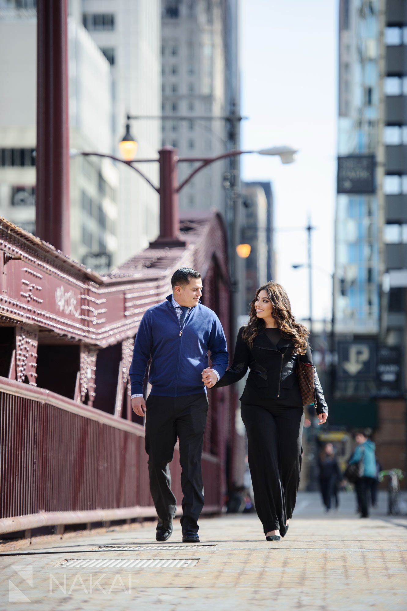 chicago esession bridge photo