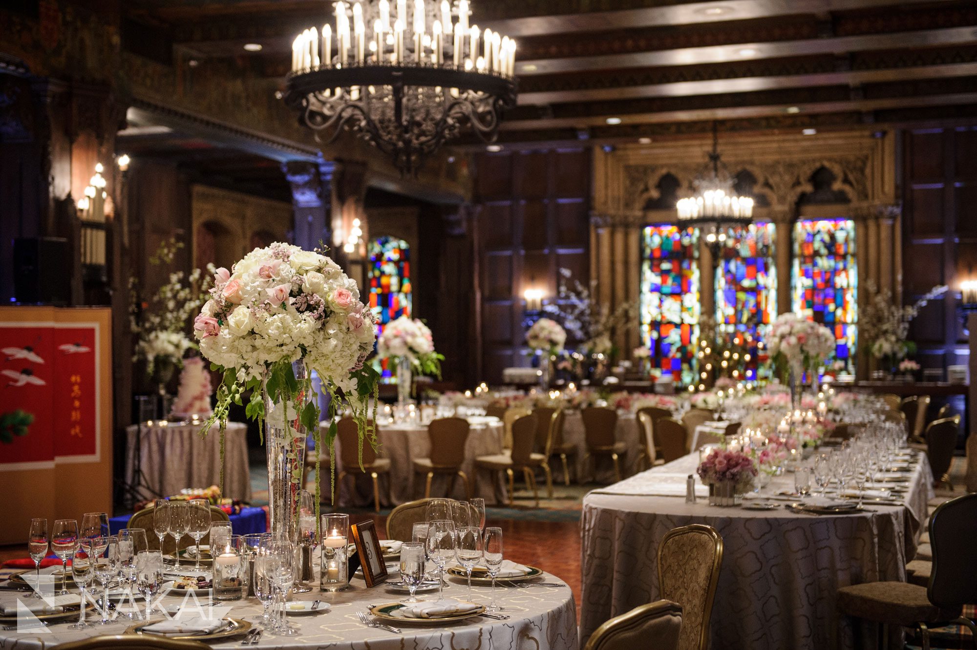 Chicago Intercontinental Magnificent Mile Wedding Reception Photo