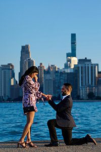 Chicago North Ave Beach proposal photo