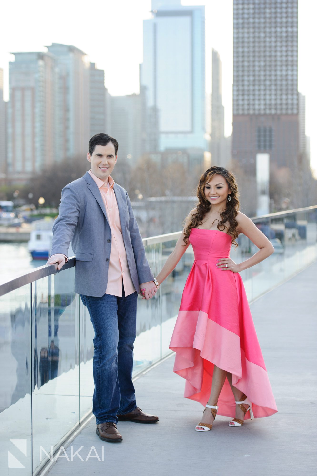 chicago navy pier engagement photographer