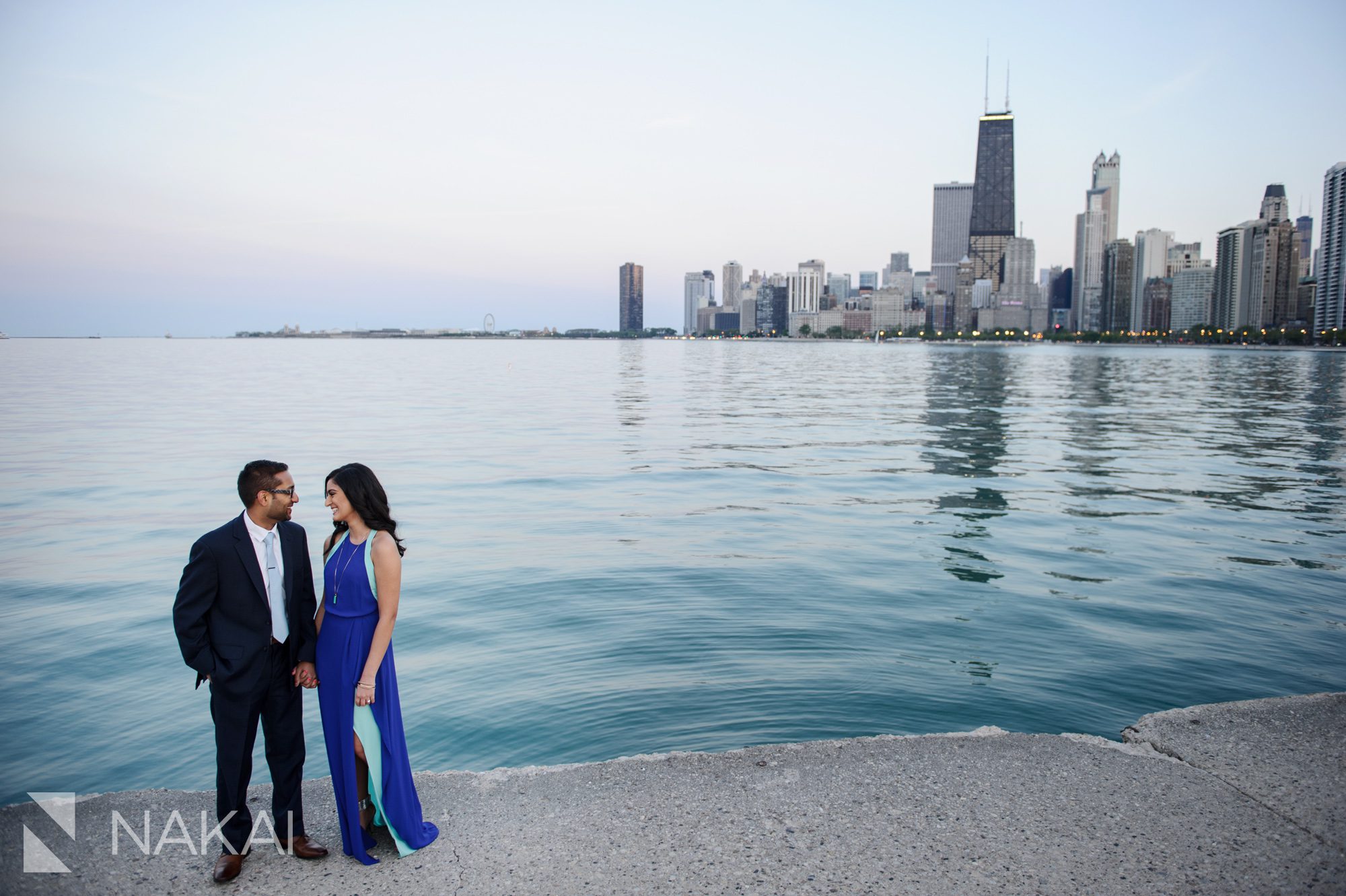 north avenue beach engagement pictures