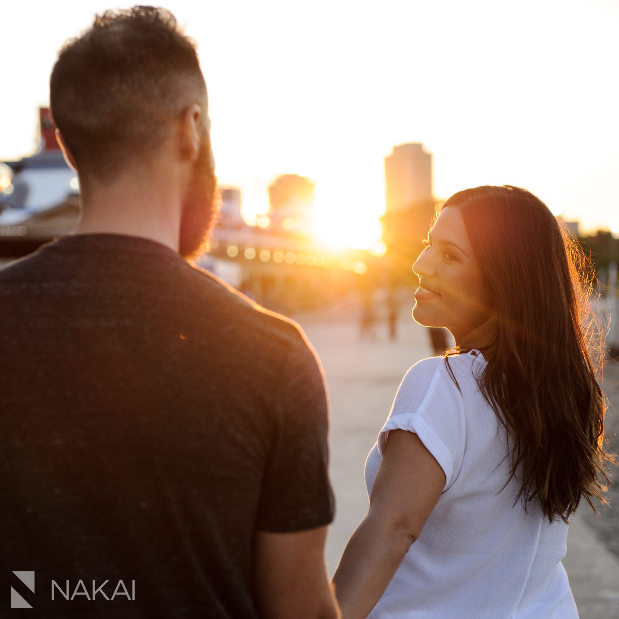 north ave beach engagement pictures chicago