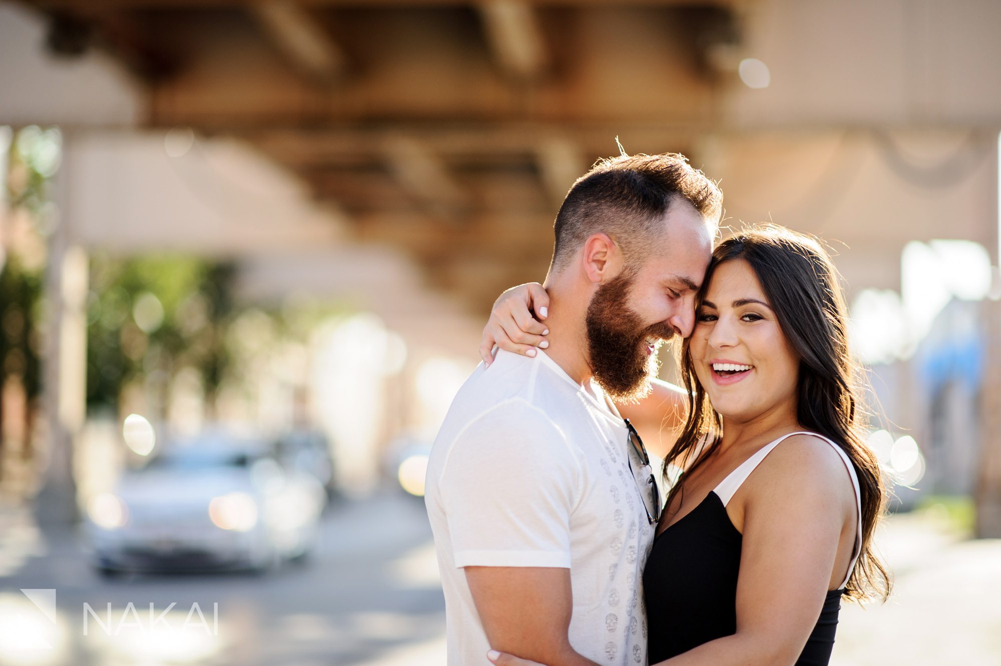west loop chicago engagement photos