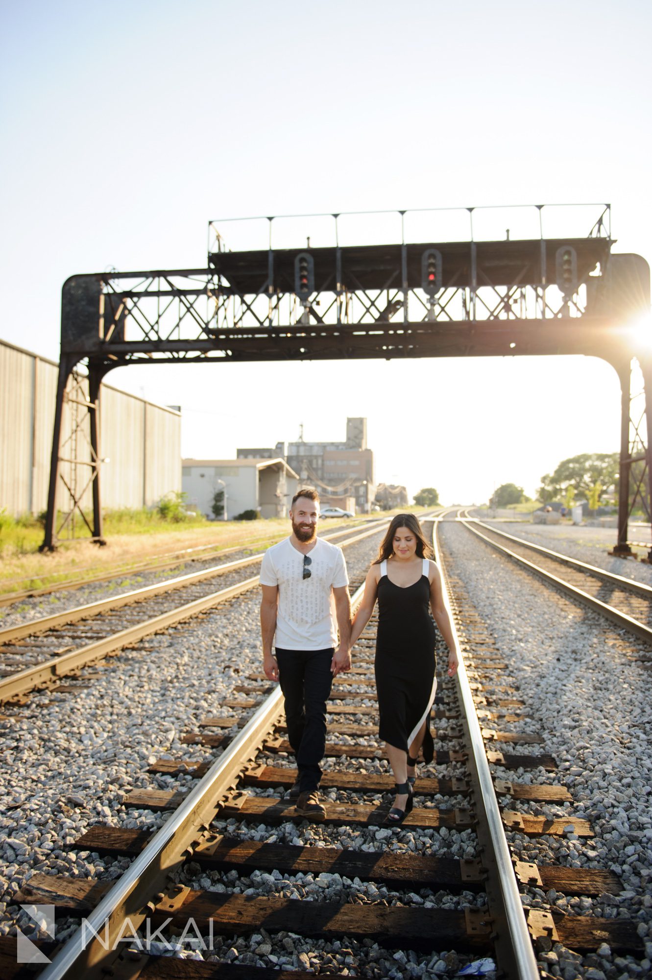 west loop chicago engagement photos