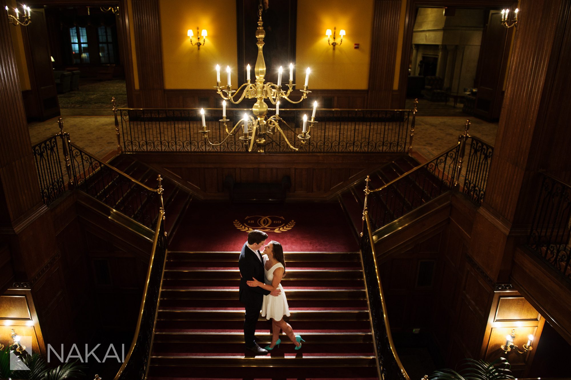 best chicago club engagement pictures