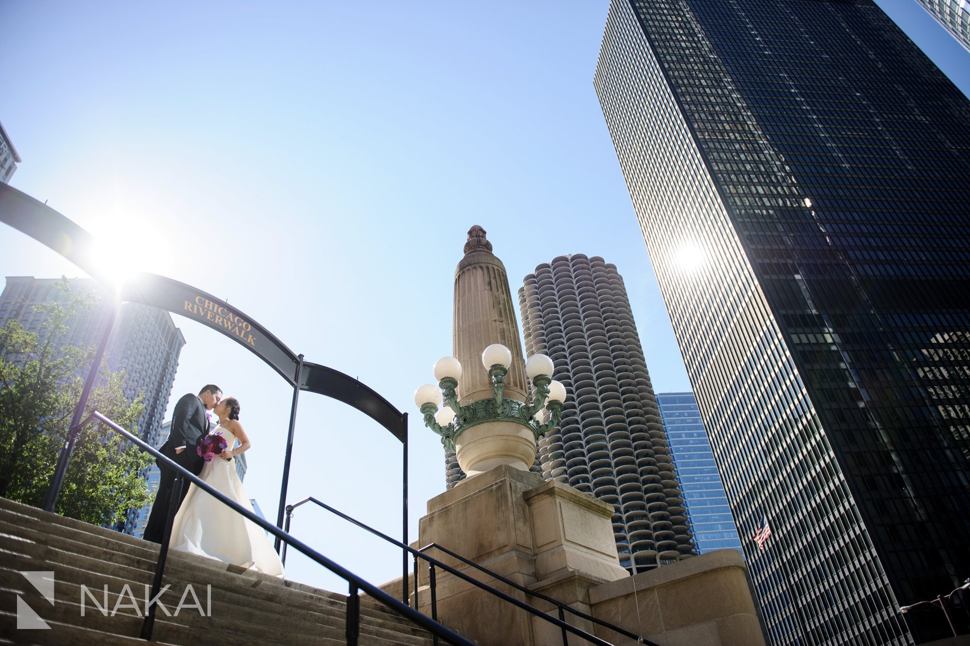 chicago wedding picture