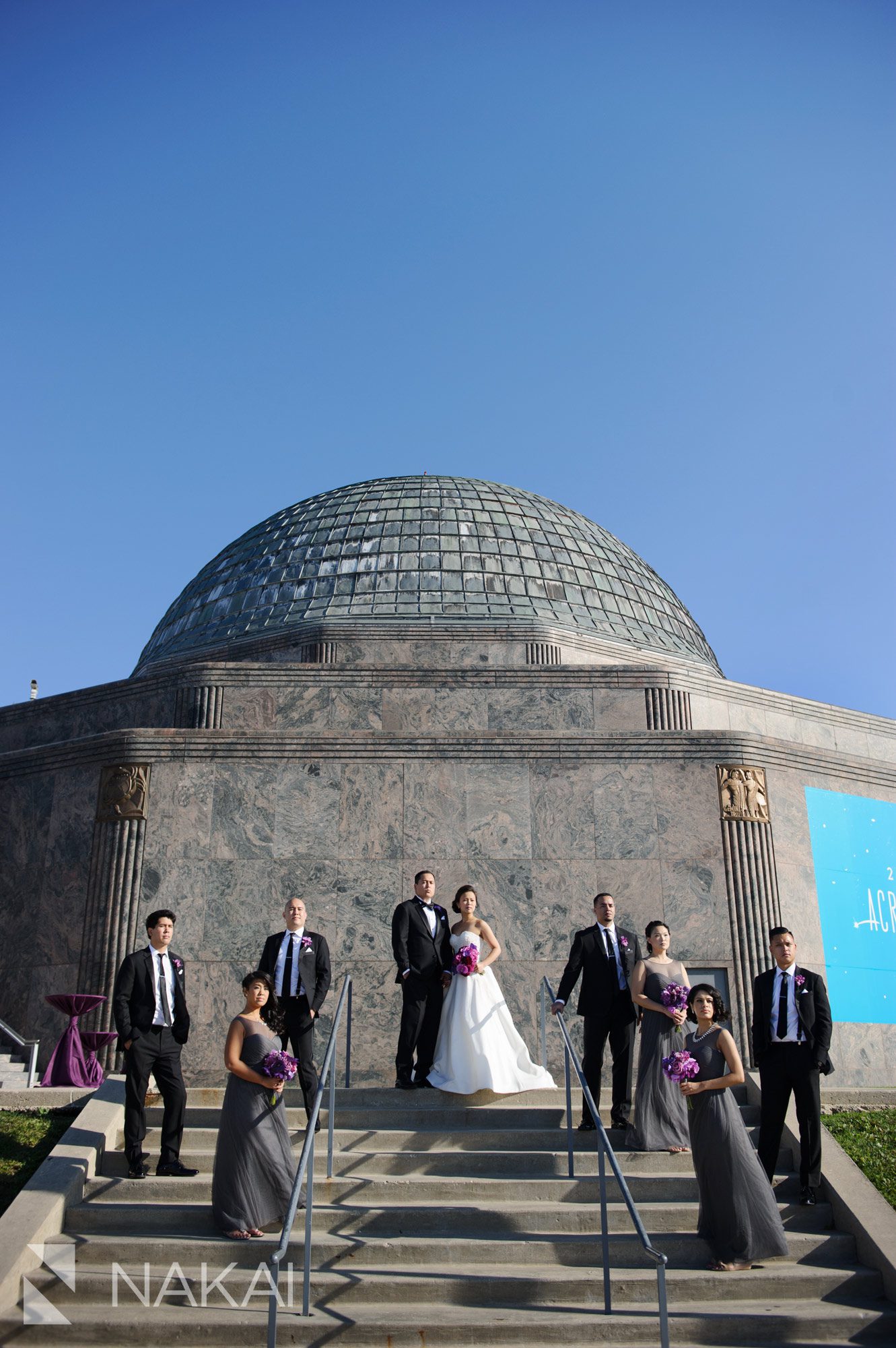 chicago wedding adler planetarium photographer