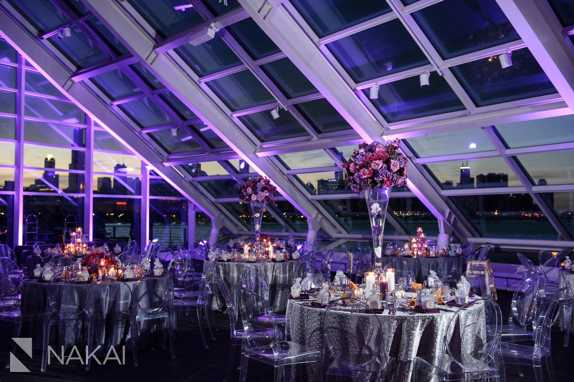 adler planetarium wedding reception pictures revel decor