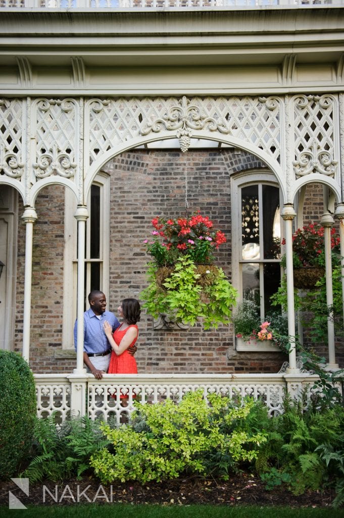 chicago engagement photo st ignatius