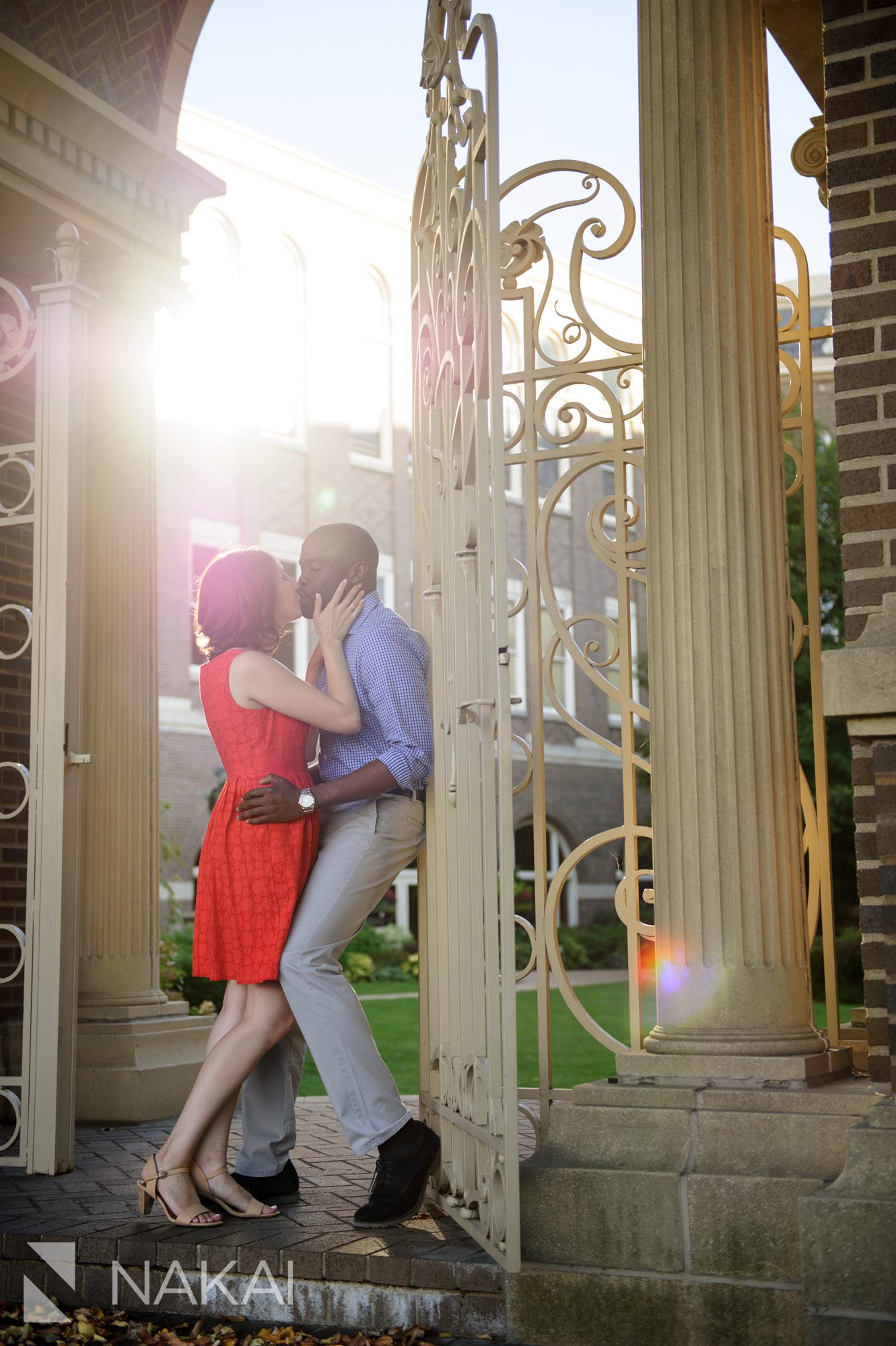 chicago engagement photography st ignatius