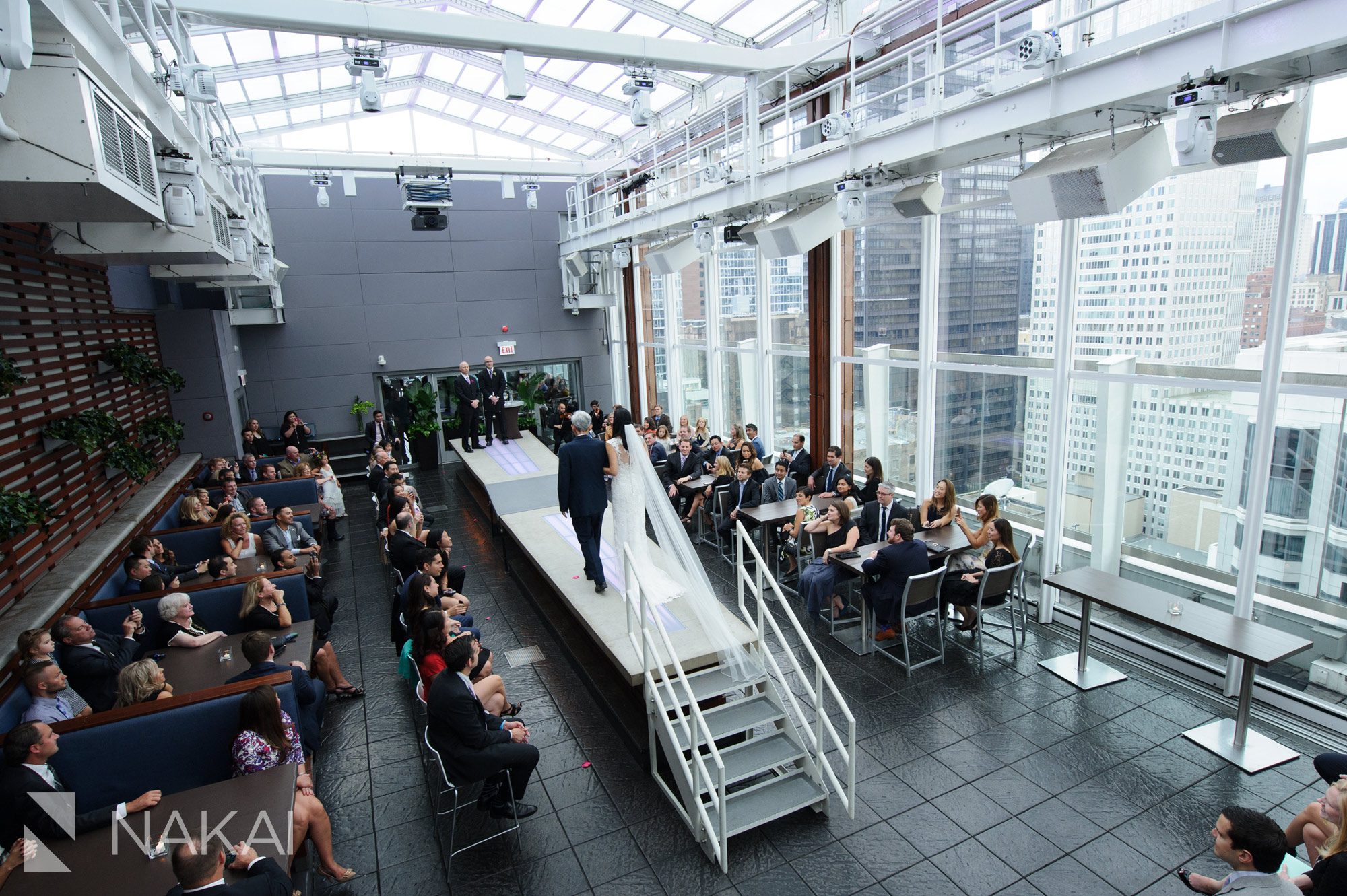 thewit hotel wedding photographer ceremony