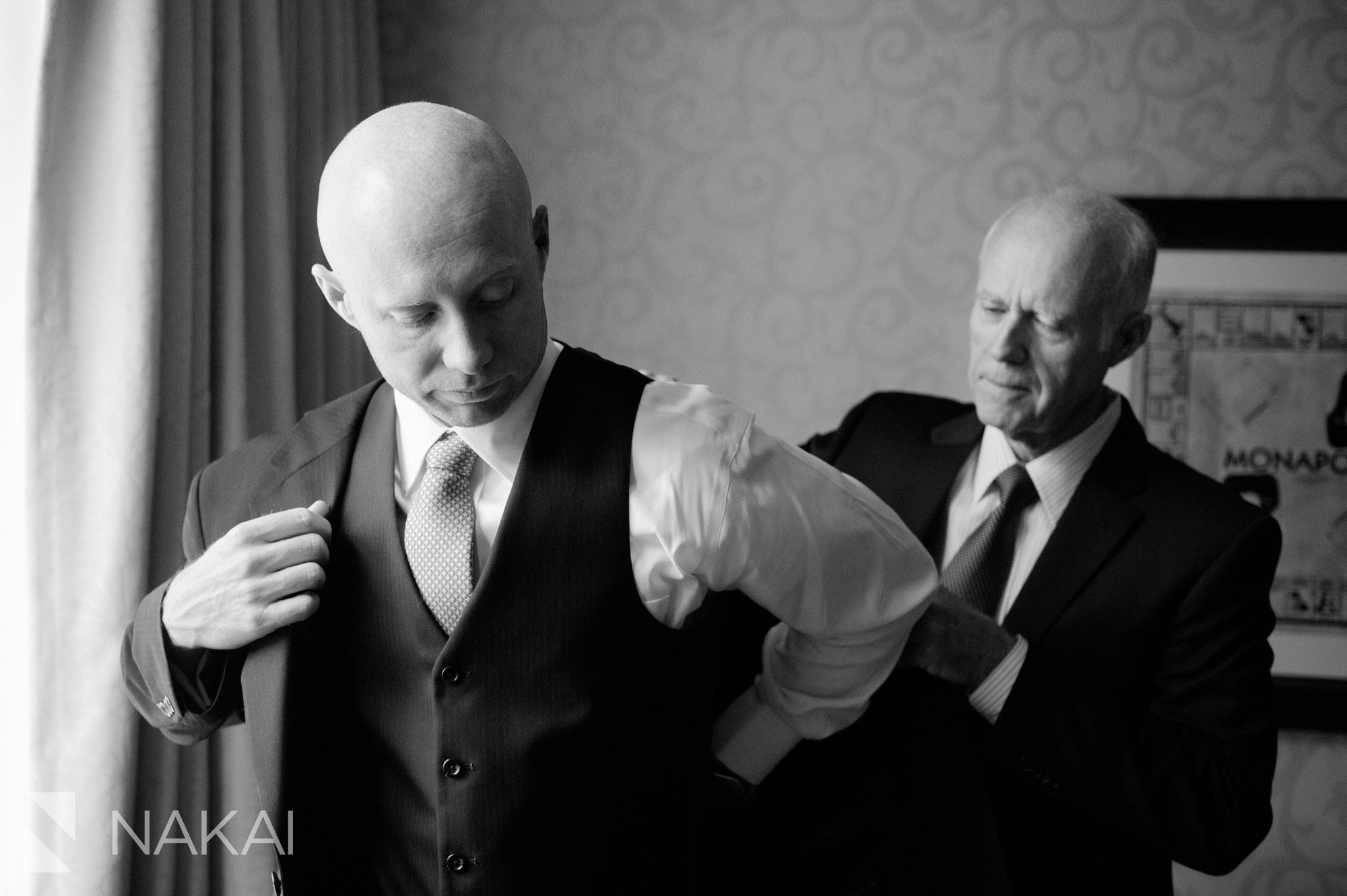 groom wedding getting ready picture the wit hotel chicago