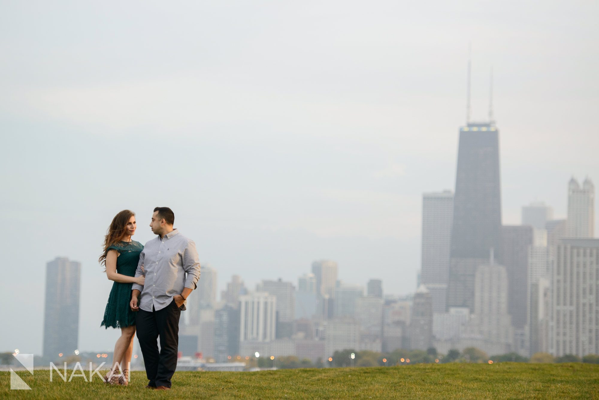 lakefront chicago engagement photographer