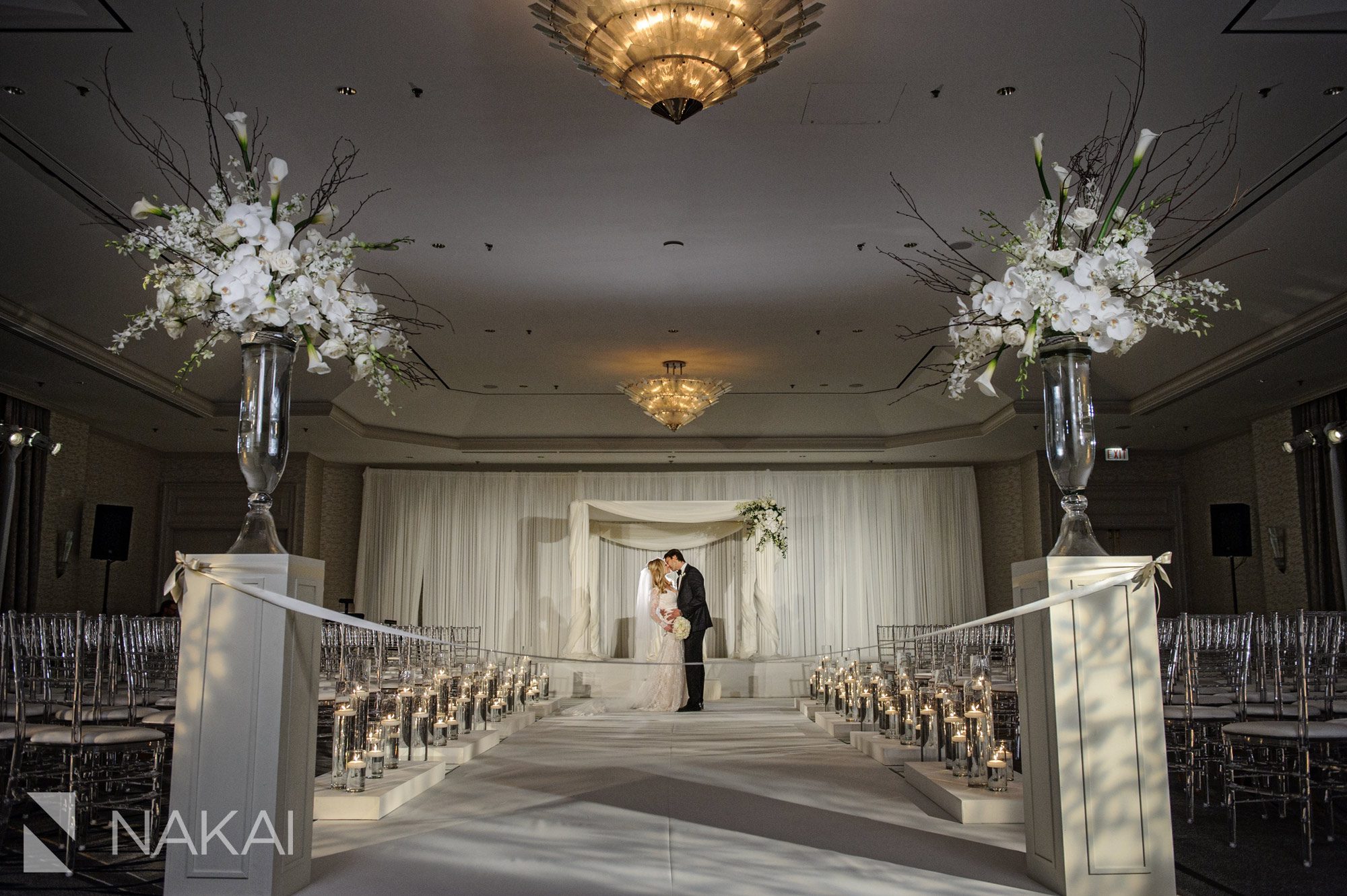 best Fairmont Chicago wedding photographer flower firm