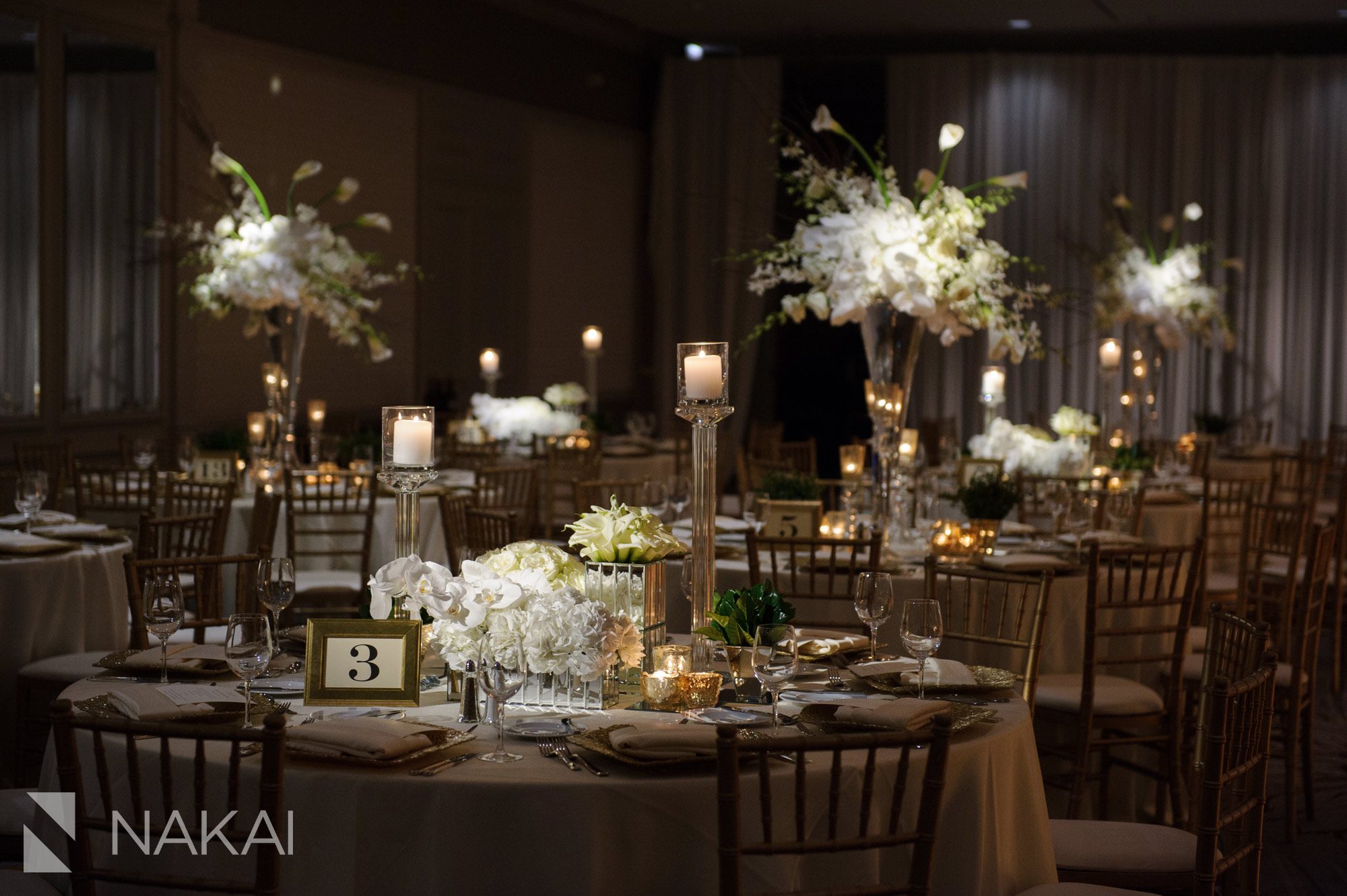 Fairmont Chicago luxury wedding photo reception