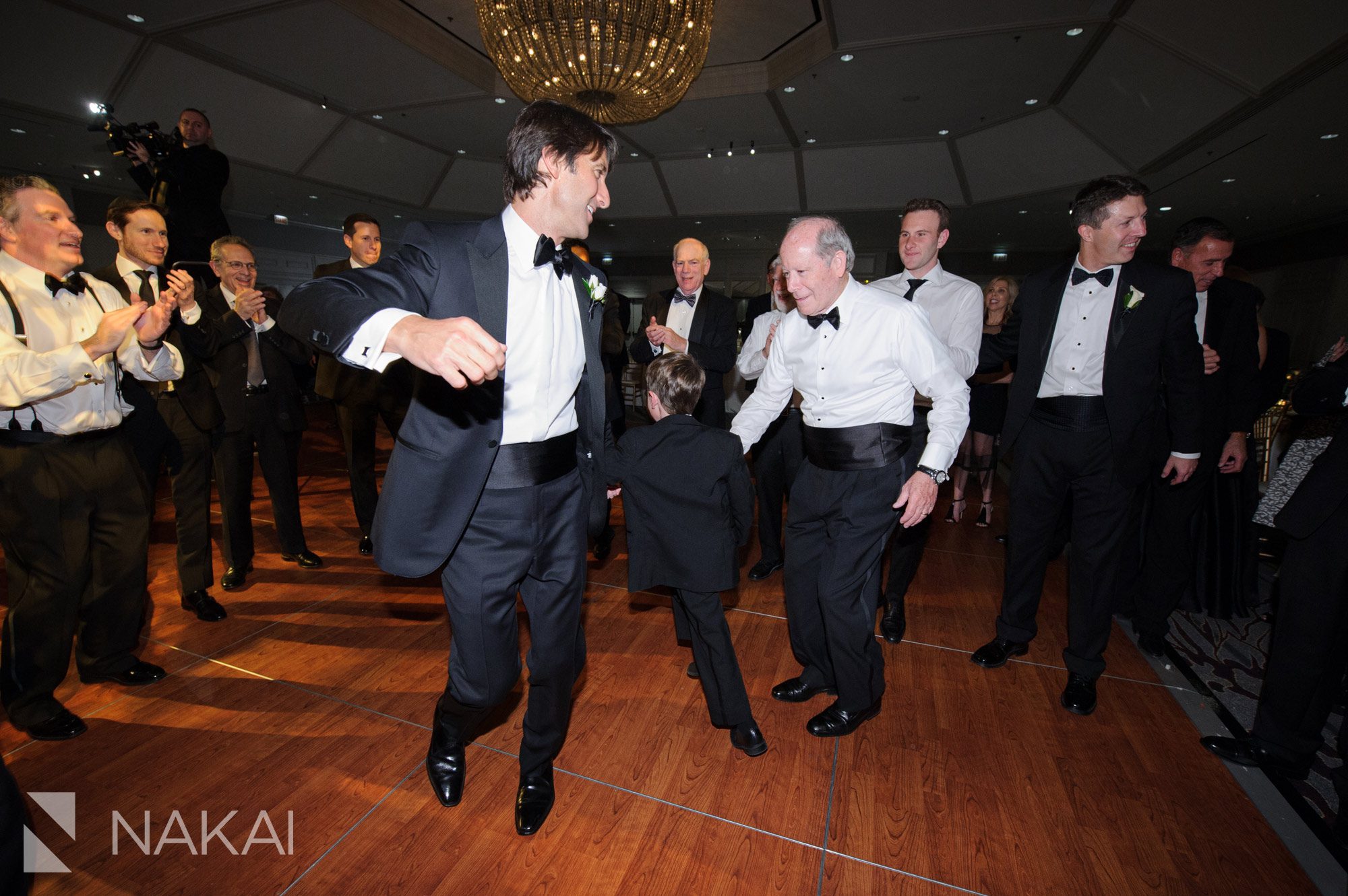 jewish wedding dance hora chicago photo fairmont