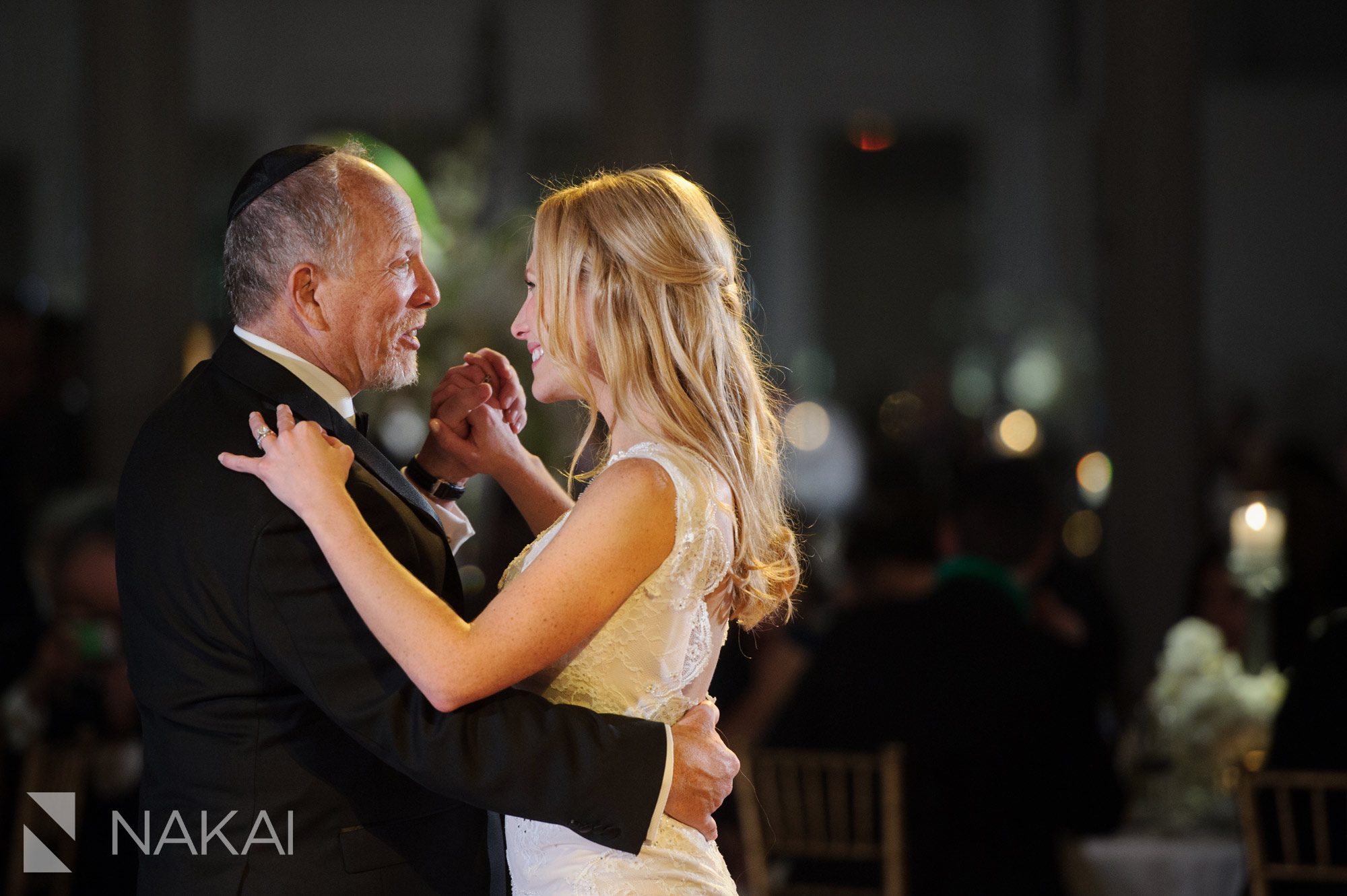 father daughter dance fairmont chicago wedding reception picture
