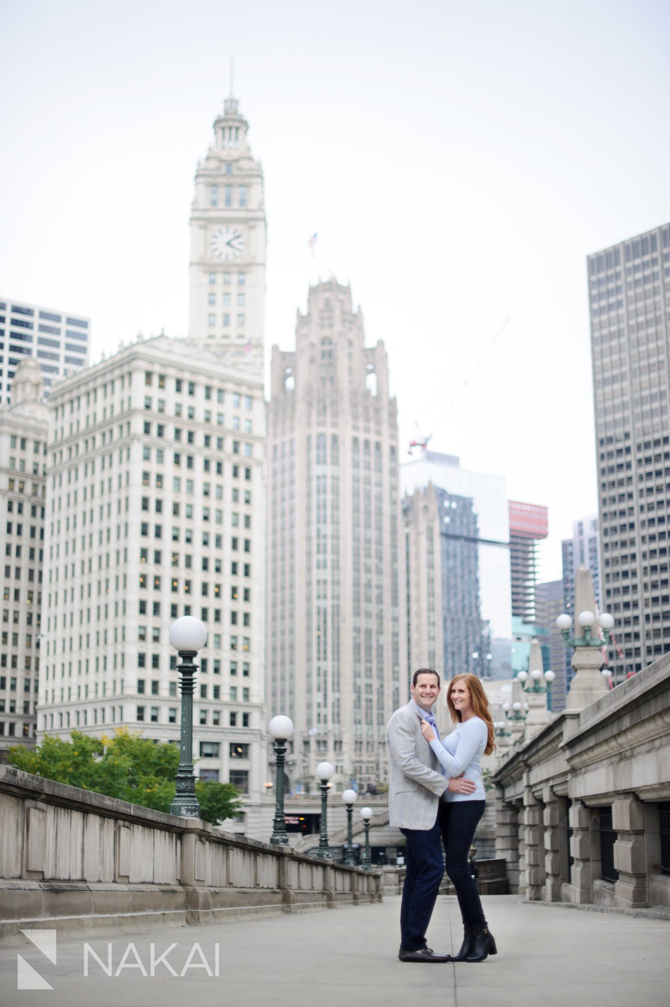 best engagement location chicago wrigley building photo