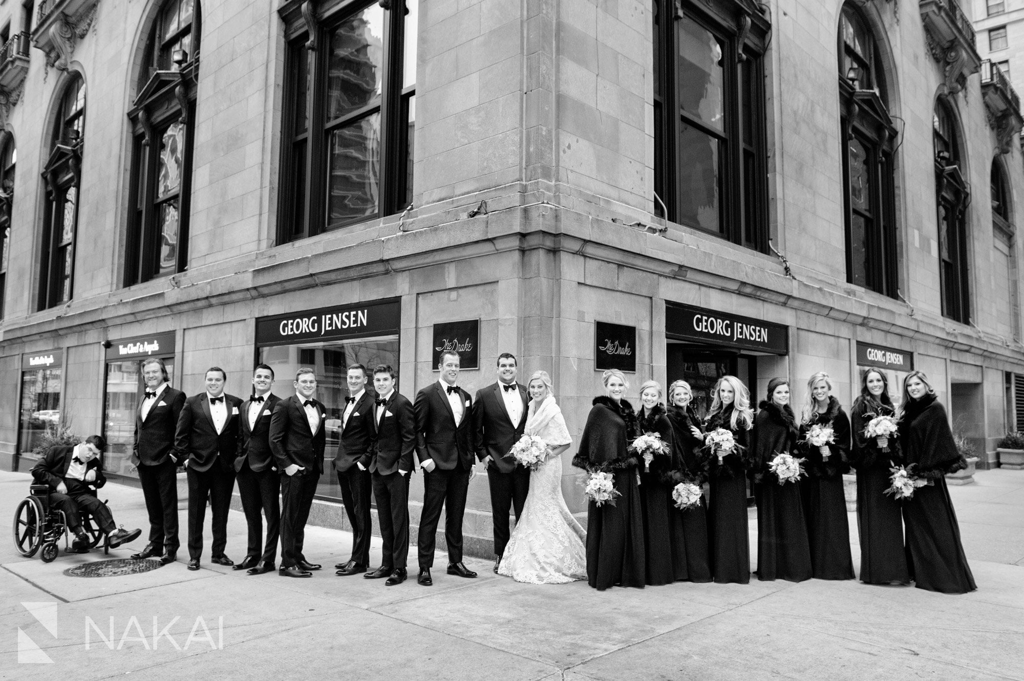 drake chicago wedding pictures