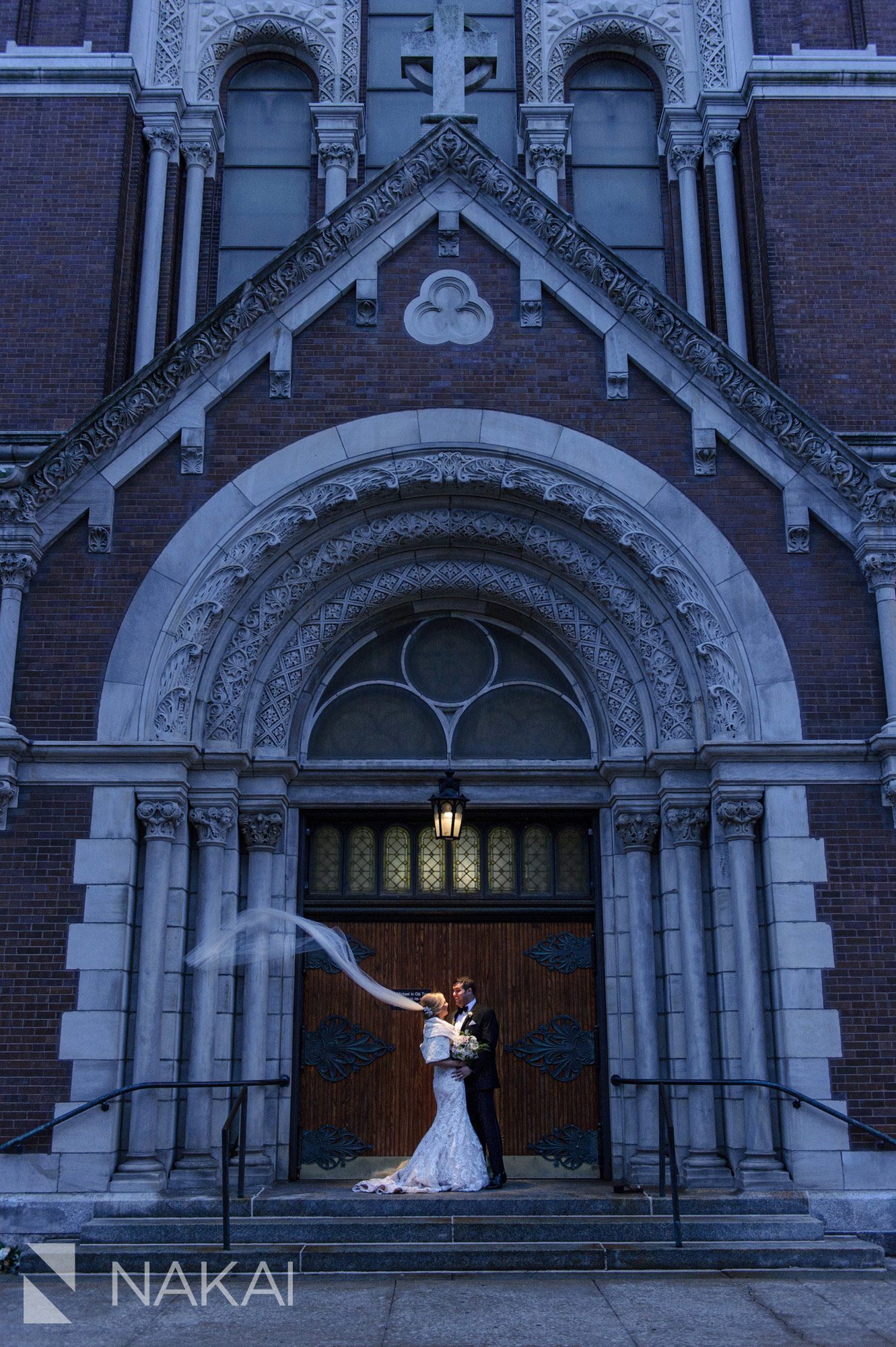 st michaels chicago wedding photographer ceremony catholic church