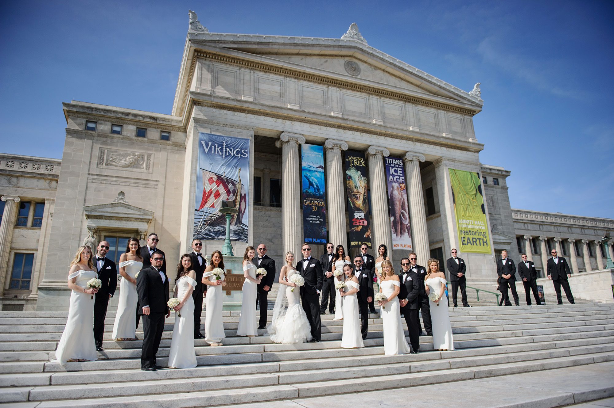 best chicago wedding photos field museum
