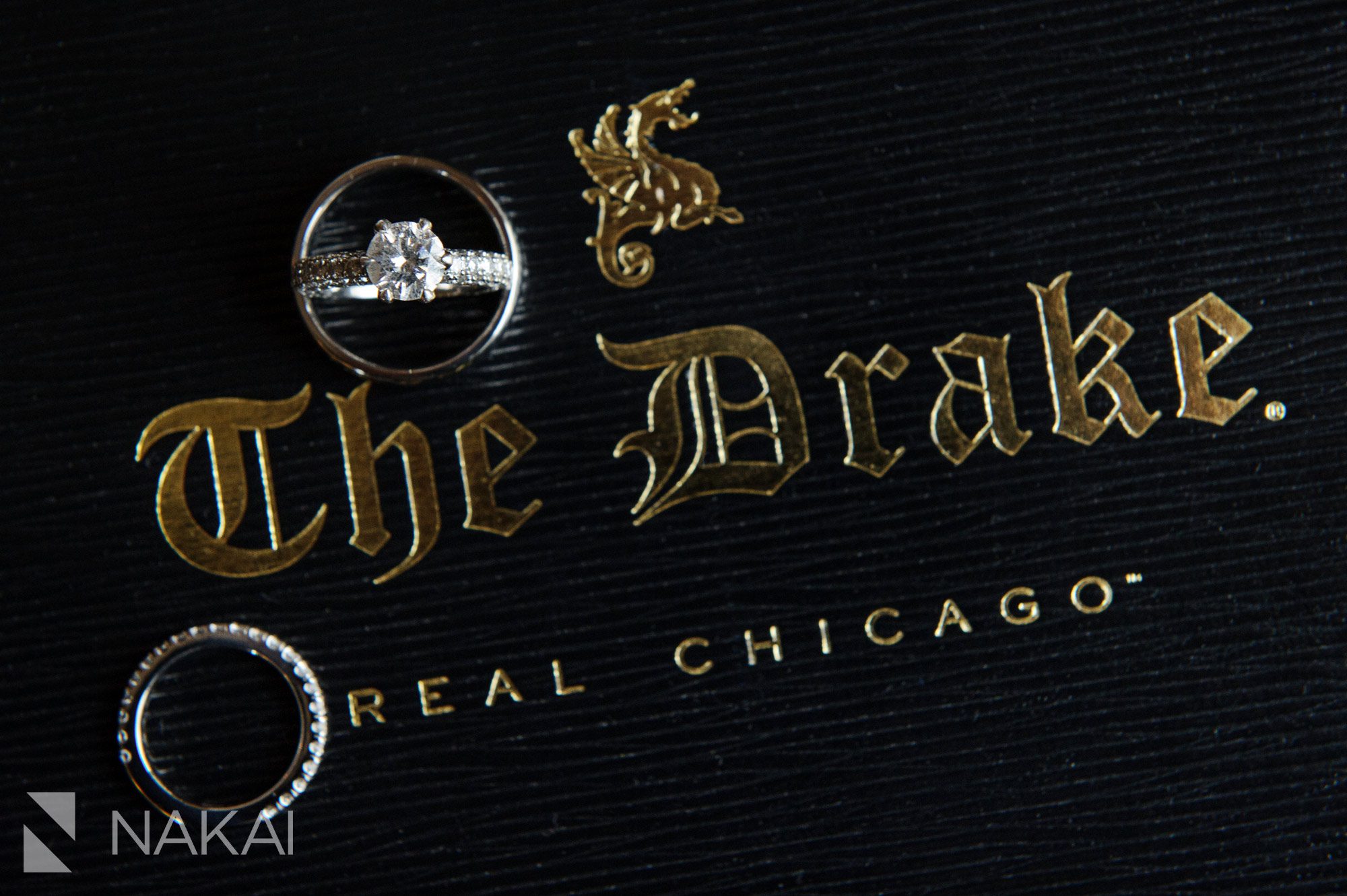 best getting ready drake chicago wedding photographer rings