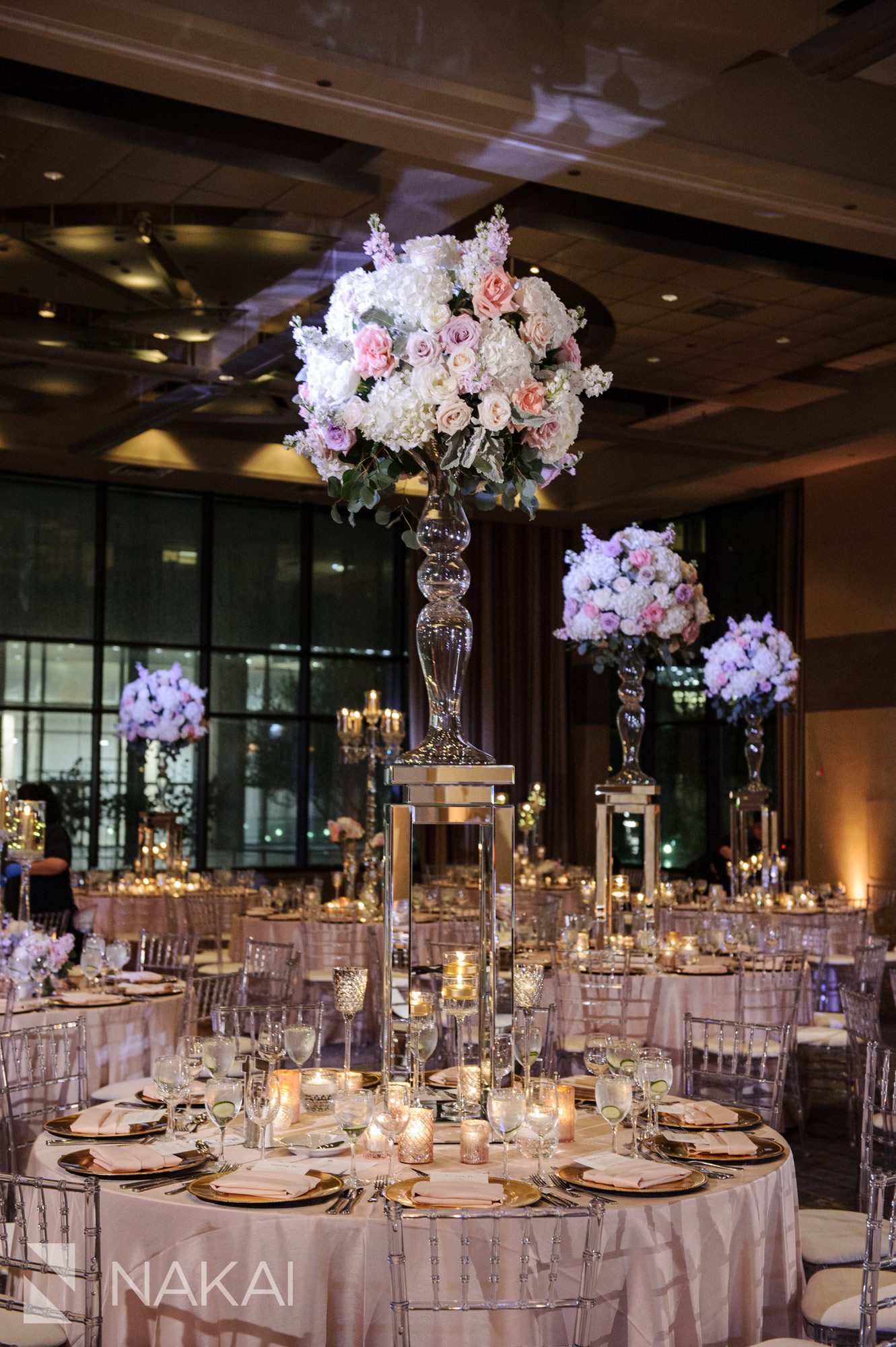 hyatt regency Chicago luxury wedding photographer ballroom reception venue