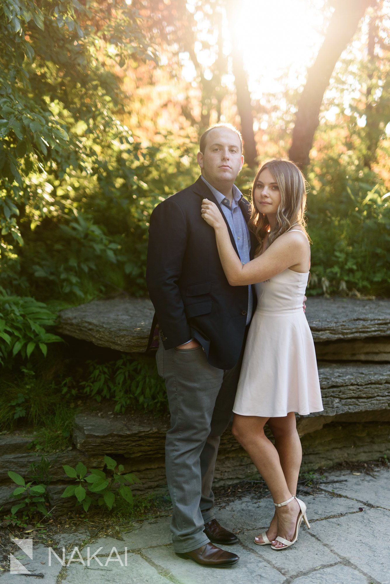 caldwell lily pool engagement photos chicago Lincoln park 