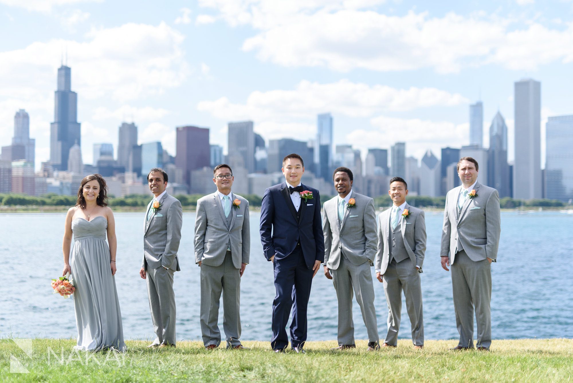 asian Adler Chicago wedding picture