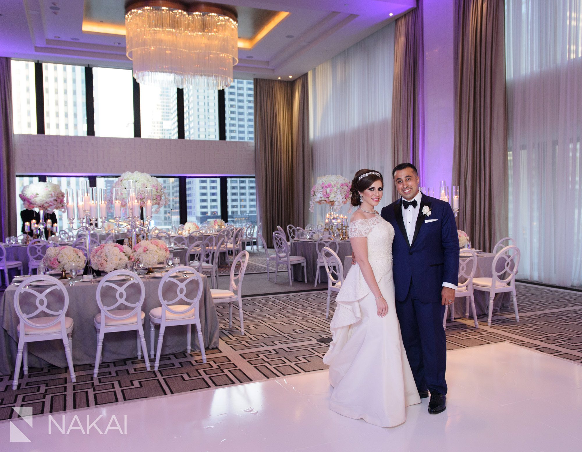 langham Chicago reception wedding photo kesh events