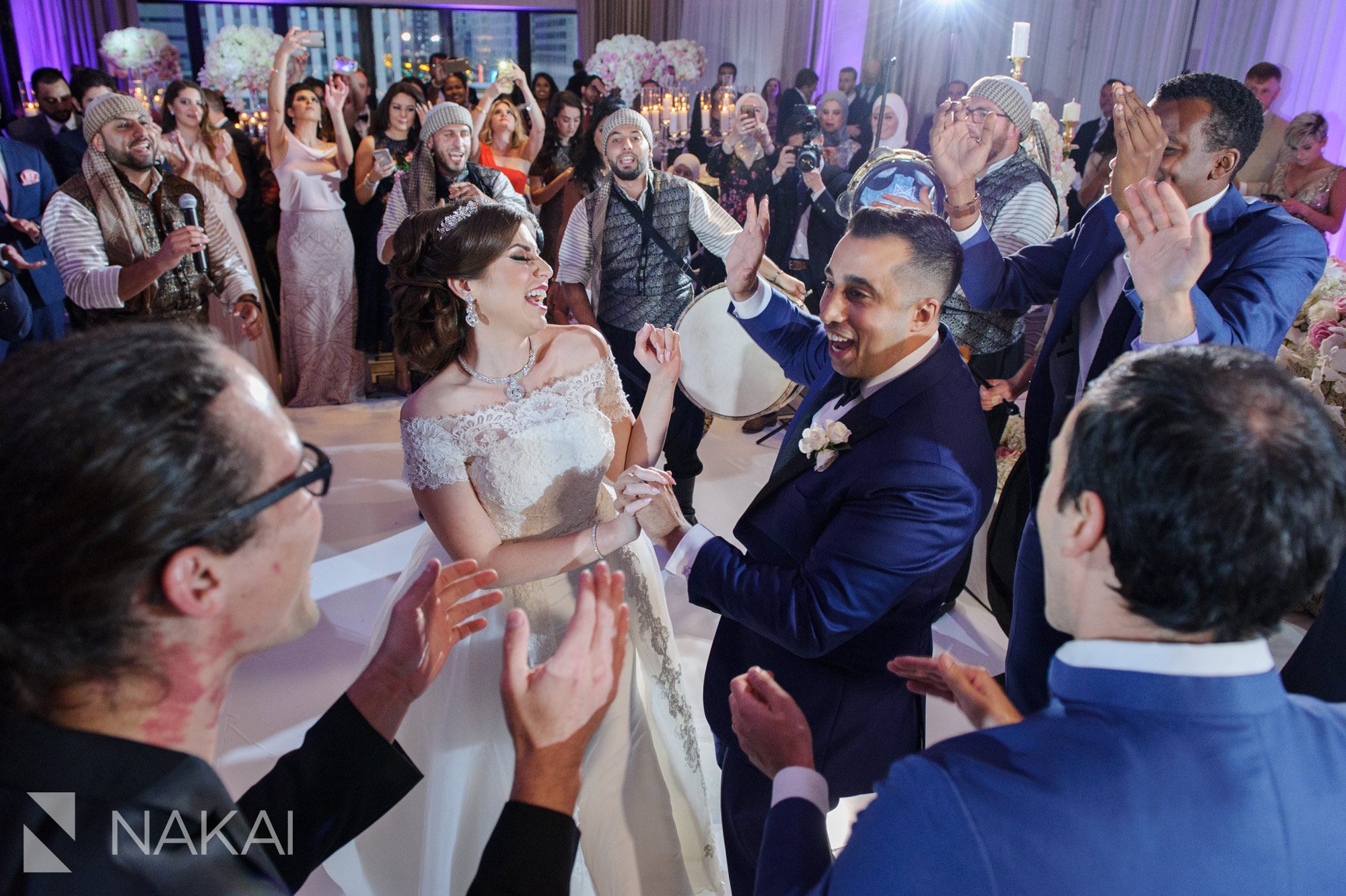 langham Chicago wedding pictures reception