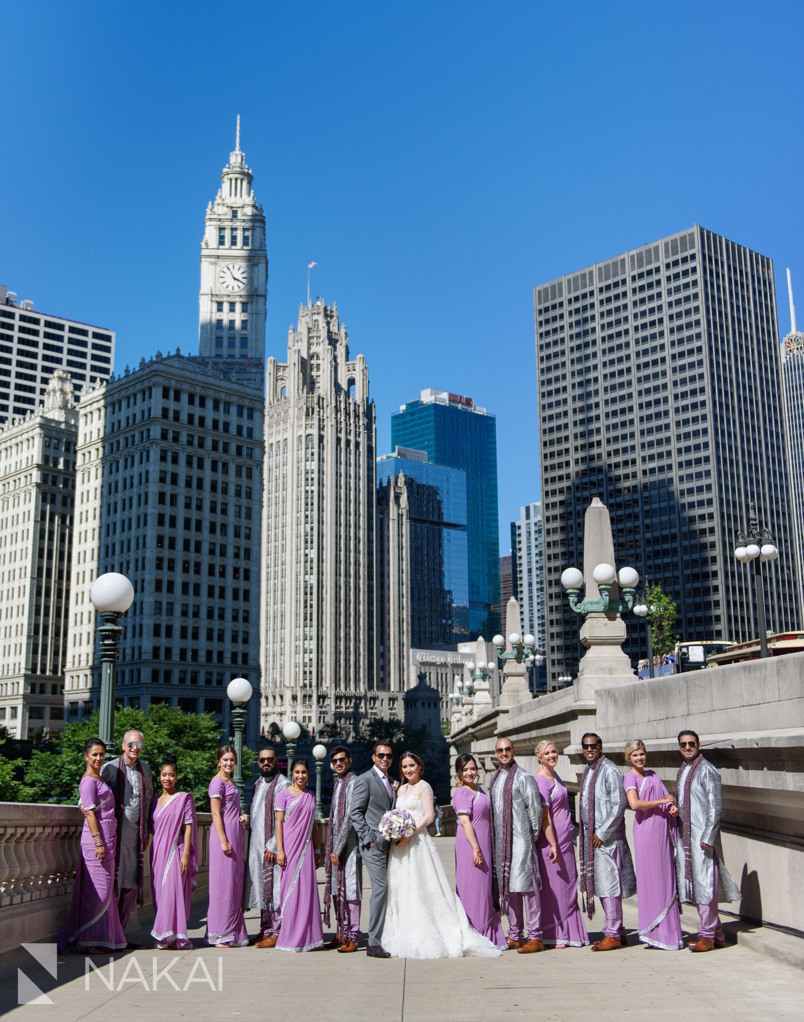 Chicago riverwalk wedding photos 