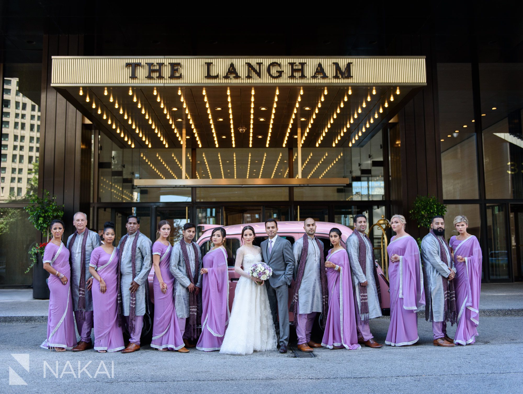 Chicago Langham wedding photos 