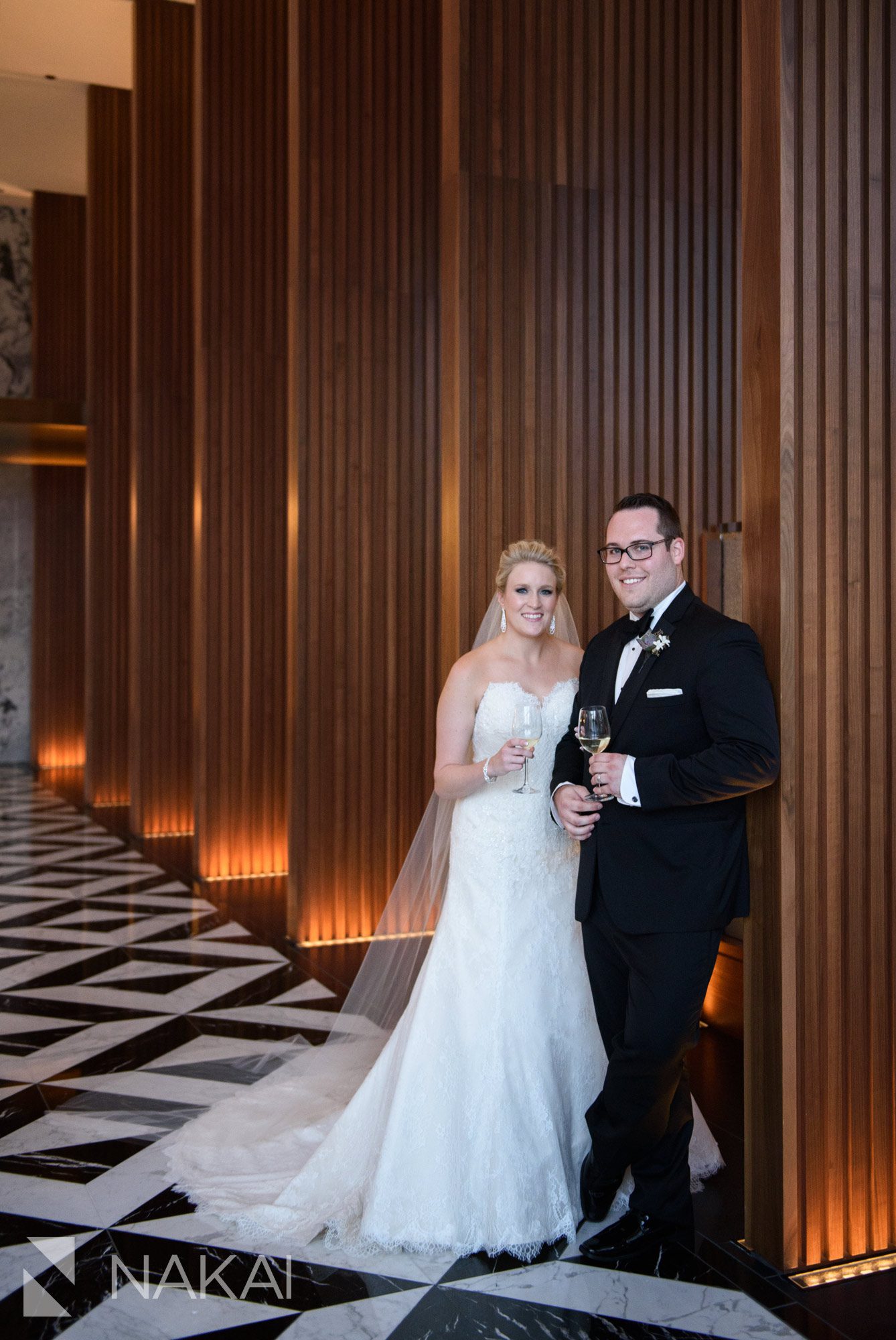 remodeled Ritz Carlton Chicago wedding photographer