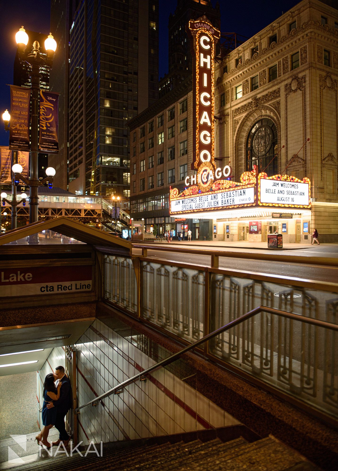 chicago engagement photographers ideas state street